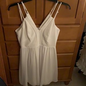 BCBGeneration white short dress